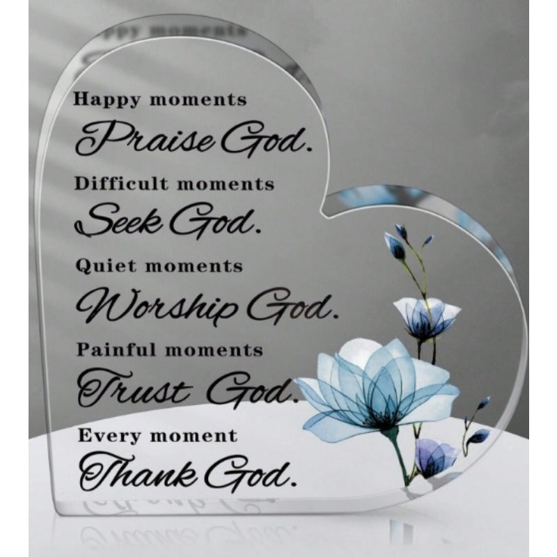 Wholesale of Transparent and Caring Acrylic Ornaments for Mother's Day